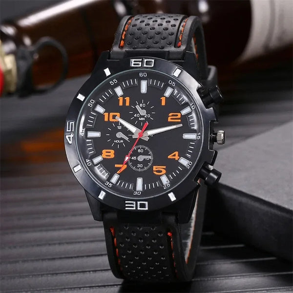Luxury Fashion Date Quartz Men Watches Top Brand Male Clock Chronograph Sport Mens Wrist Watch Hodinky Relogio Masculino