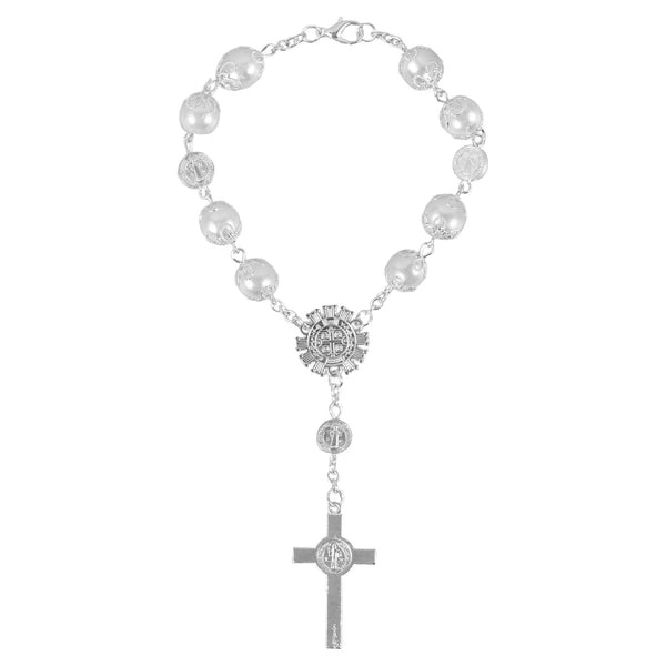 Rosaries Bracelet Prayer Bead Bracelet Car Rearview Mirror Hanging Accessory Car Rearview Mirror Suspension Pendant Ornaments